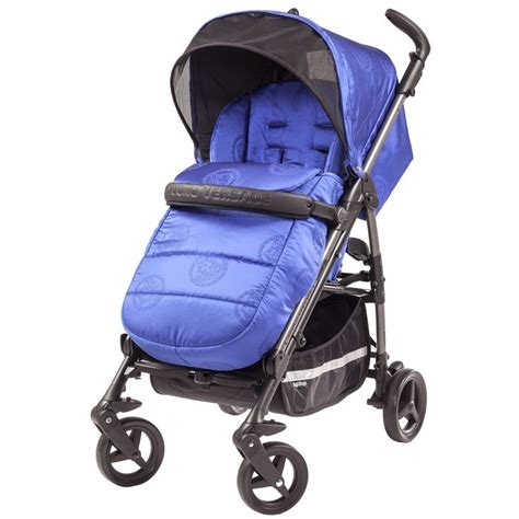 young versace stroller blue|Versace baby bag.